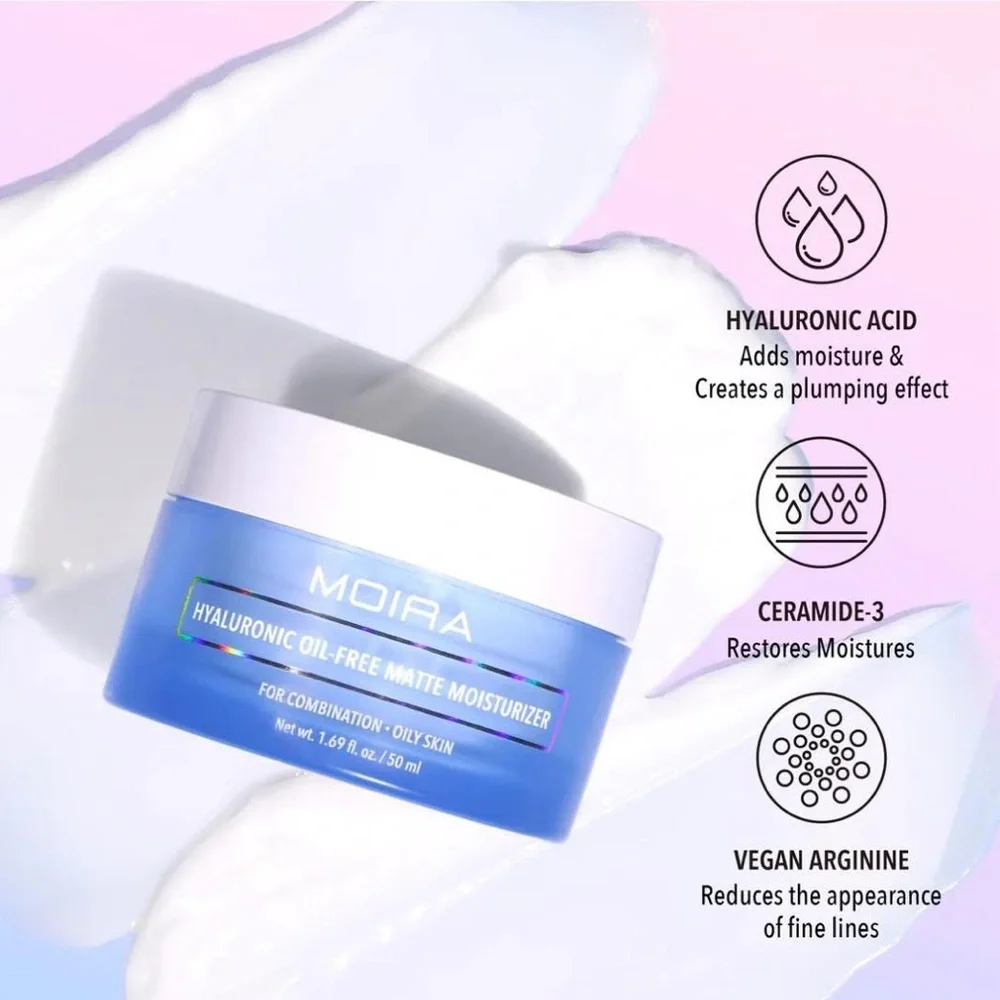 New Moira Set - Hyaluronic Skincare Trio Serum, Cream and Eyecream